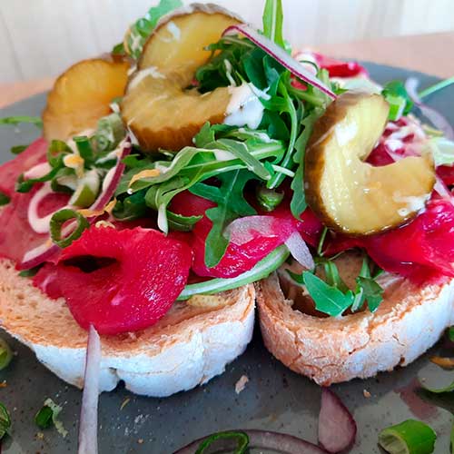 Broodje Zalm - Paviljoen Flonk - restaurant Blauwestad
